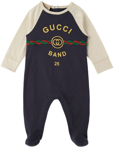 gucci baby girl outfits|Gucci baby jumpsuit.